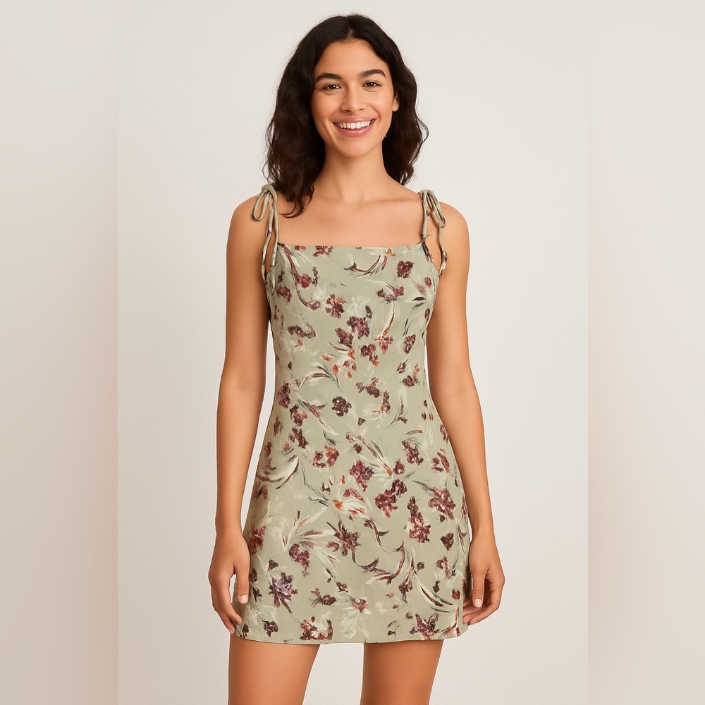 SHEIN Floral Midi Dress